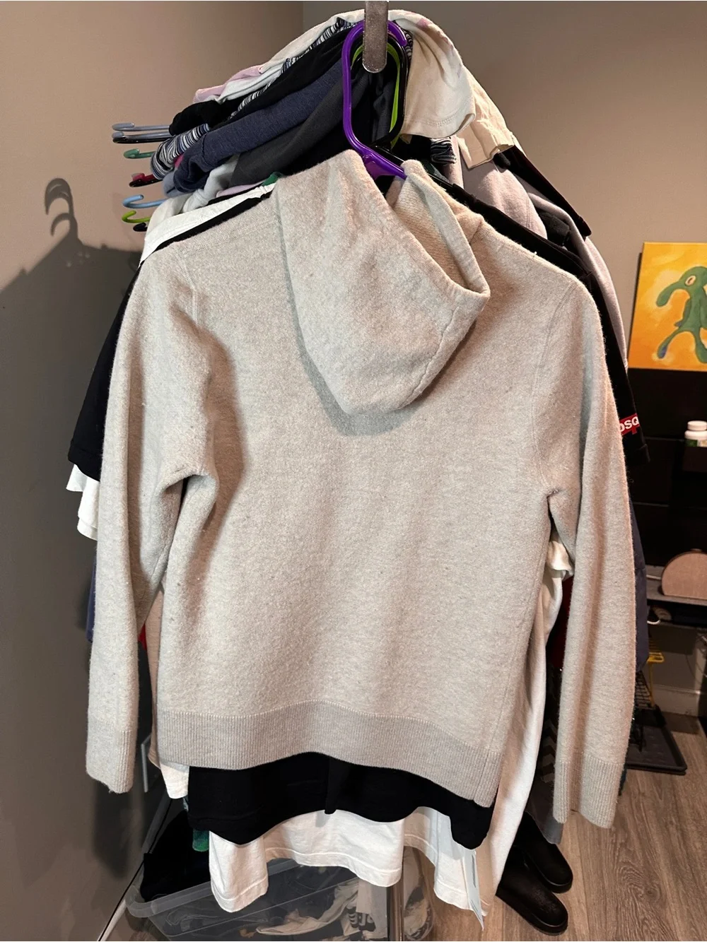 Aspesi Men’s Wool Hoodie Sweatshirt Size 48 Pre-Owned